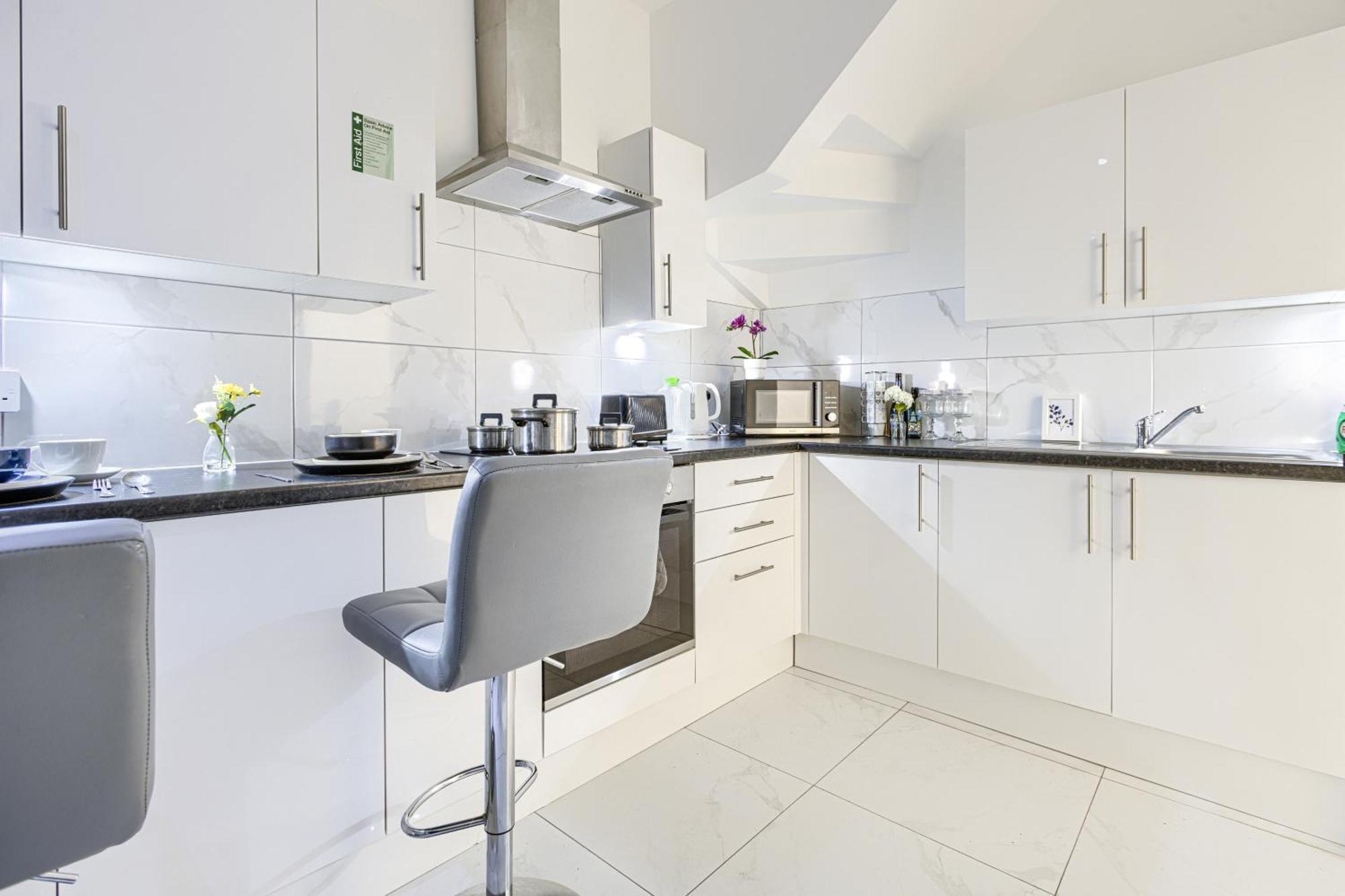 The Finsbury Deluxe Apartments London Eksteriør billede